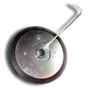 Металлическая крышка-клапан для ведра
